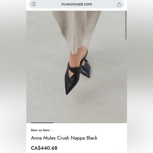WConcept Black Mules, 6 - Picture 12 of 12